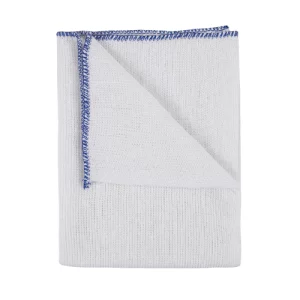 An image of the Dishcloth Bleached 40x25cm - Sewn Blue