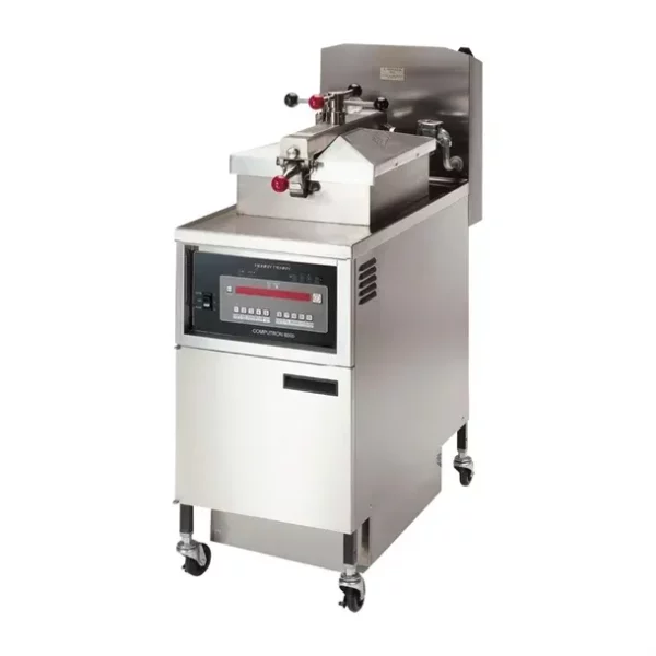 Henny Penny 4 Head Gas Pressure Fryer with 8000 Computron