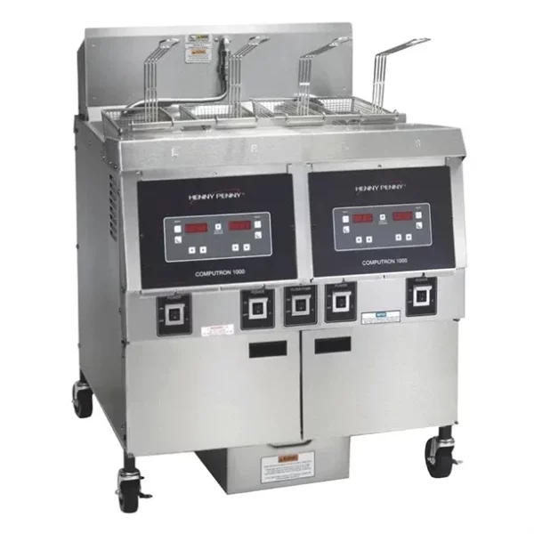 Henny Penny Open Two Well Gas Fryer With 1000 Computron