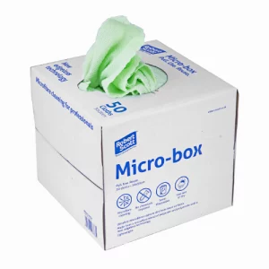 An image of the Micro-Box Microfibre Cloth - Green