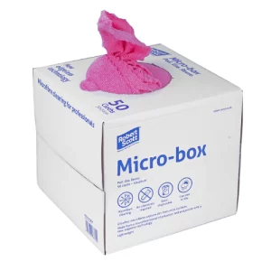 An image of the Micro-Box Microfibre Cloth - Pink