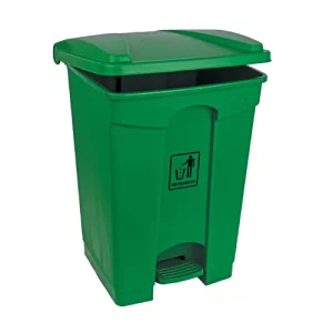 An image of the Pedal Bin 45L Green - Single