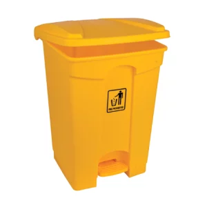 An image of the Pedal Bin 45L Yellow - Single