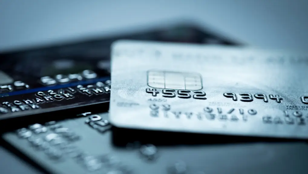 close up image of  credit cards 