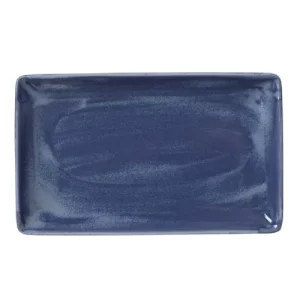 An image of a Steelite Performance Revolution Rectangle One Bluestone 27cm10.6