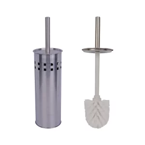 An image of the Toilet Brush & Stainless Steel Holder