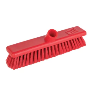 An image of the Washable Broom Head Coloured Stock 30cm Soft - Red