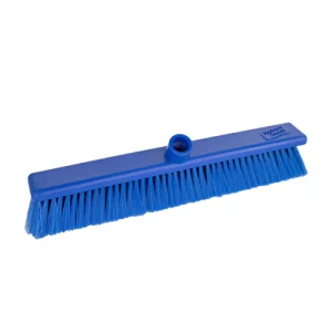 An image of the Washable Broom Head Coloured Stock 30cm Stiff - Blue