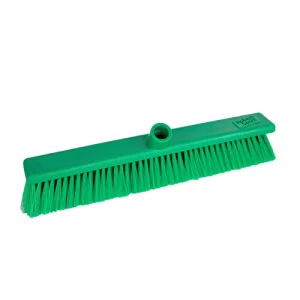 An image of the Washable Broom Head Coloured Stock 30cm Stiff - Green