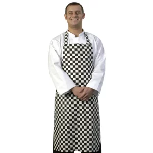 BonChef Classic Check Bib Apron