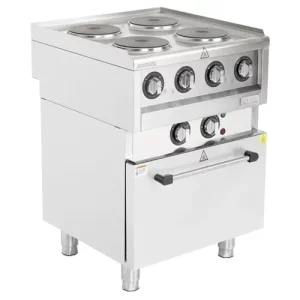 Buffalo 600 Series 4x Electric Hob Range Cooker
